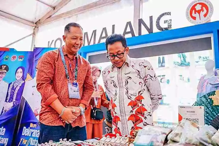 Wali Kota Malang memimpin delegasi daerahnya dalam Indonesia City Expo (ICE) yang berlangsung di Anjungan City Point of Indonesia