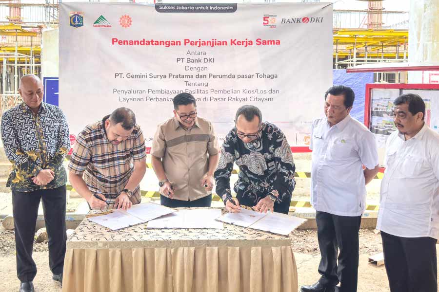 Melalui perjanjian ini, Unit Usaha Syariah (UUS) Bank DKI akan memberikan fasilitas pembiayaan kepada nasabah yang berkeinginan untuk membeli kios dan los di Pasar Rakyat Citayam.