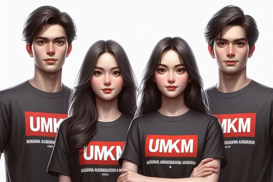Ilustrasi SDM sebuah UMKM rintisan