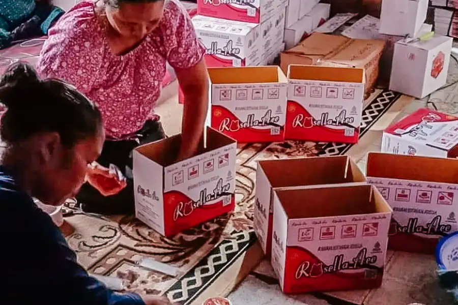Aktivitas di Kampung Rosella, Desa Sumberdem, Kecamatan Wonosari, Kabupaten Malang