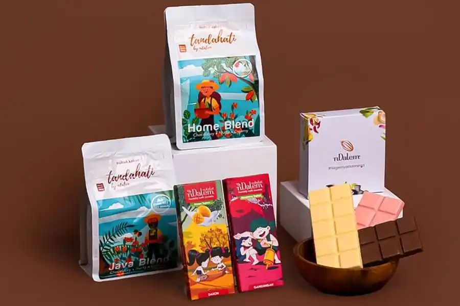 Cokelat nDalem, produk UMKM asal Yogyakarta.