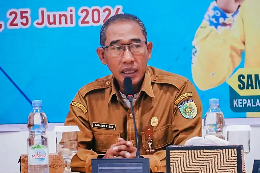 Kepala Dinas Perdagangan, Koperasi, UKM, dan Perindustrian (DPKUKMP) Kota Palangka Raya, Samsul Rizal