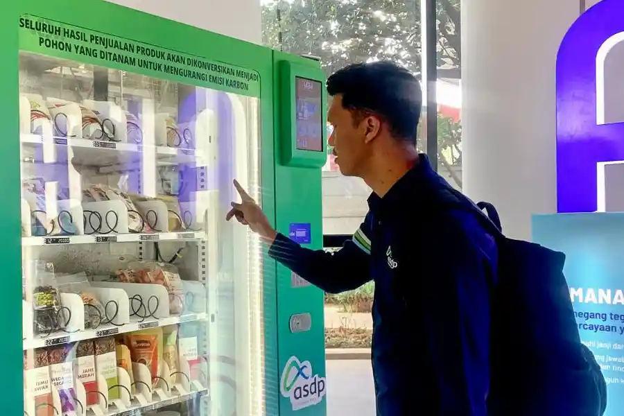 Program Vending Machine UMKM Binaan ASDP