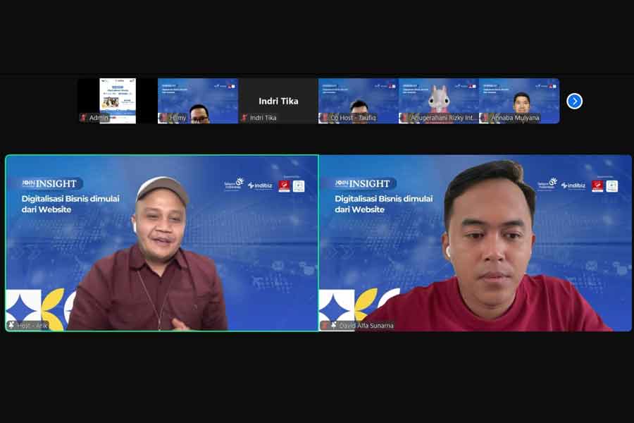 Join Insight Indibiz by Telkom bersama David Alfa Sunarna founder @webekspor