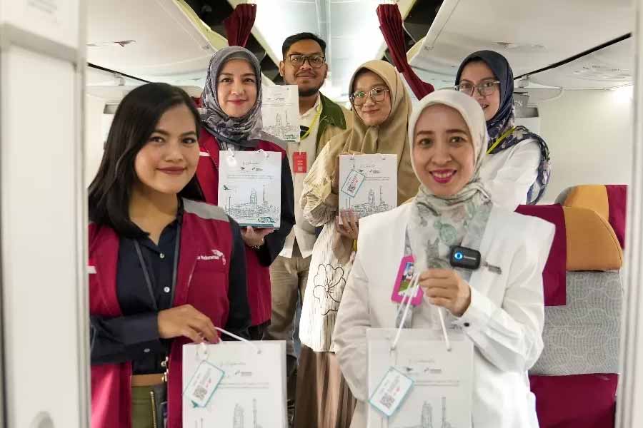 Produk UMKM binaan Kilang Pertamina dipromosikan dalam penerbangan Garuda Indonesia