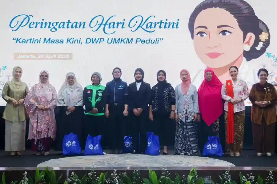 DWP Kementerian UMKM Apresiasi Perempuan Tangguh Lintas Profesi di Peringatan Hari Kartini 2026 DWP Kementerian UMKM mengapresiasi perempuan tangguh lintas profesi dalam peringatan Hari Kartini 2026. Perempuan disebut motor UMKM nasional.