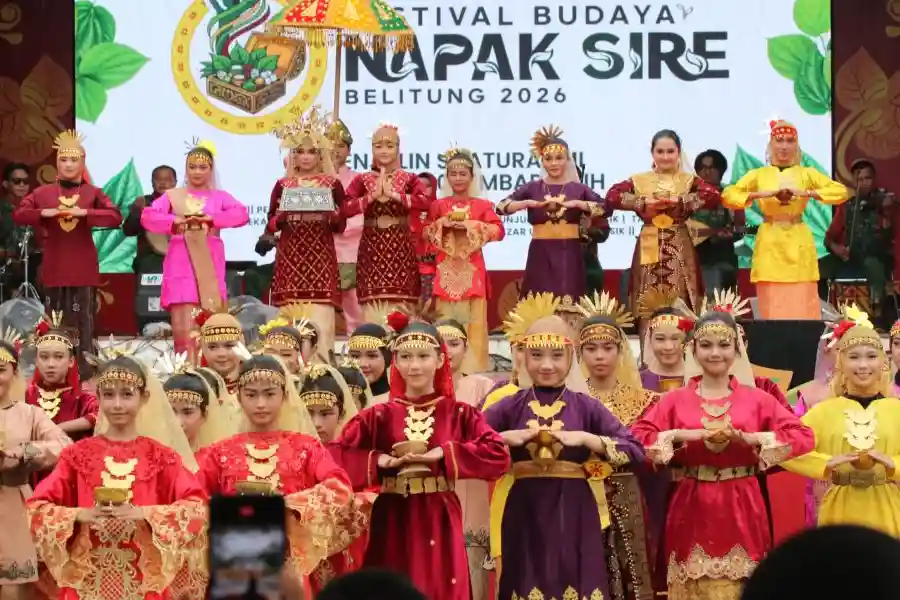 Festival Napak Sire (foto: Dok Kominfo Belitung)