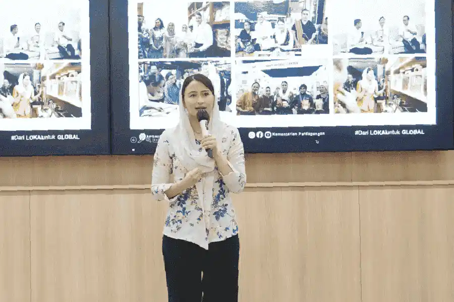 Kemendag Dorong UMKM Naik Kelas Lewat Inovasi Digital, Bidik Pasar Global di Tengah Perubahan Perdagangan Dunia Wakil Menteri Perdagangan Dyah Roro Esti Widya Putri